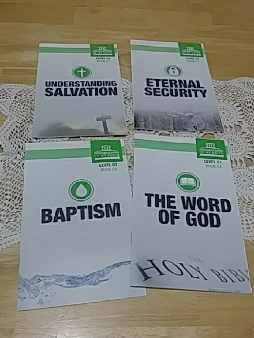 Grace to Grow Foundations of my faith study guides, Full set like new